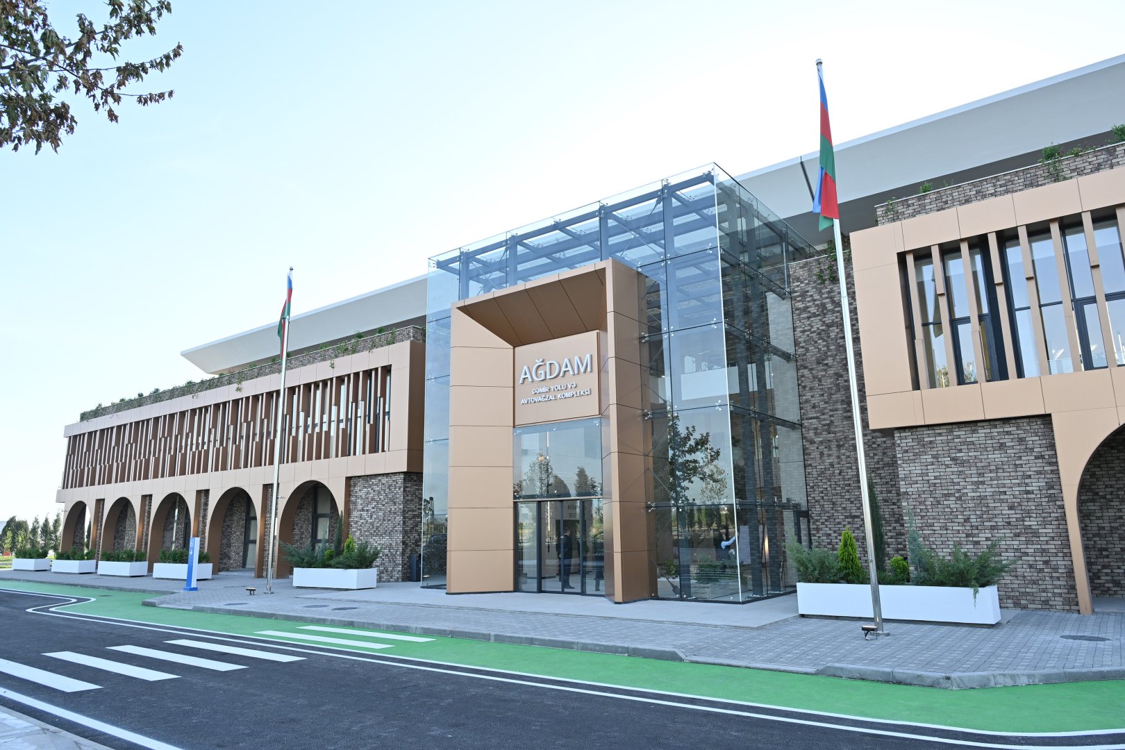 President Ilham Aliyev attends opening of Aghdam Railway and Bus Station Complex (PHOTO/VIDEO)