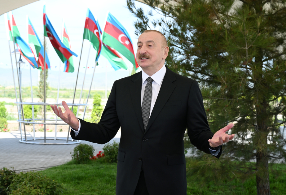 Президент Ильхам Алиев: Сегодня на примере Кенгерли мы видим обновляющийся Азербайджан, восстанавливаемый Карабах