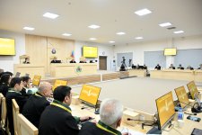 Сегодня продолжился суд над лицами, обвиняемыми в совершении многочисленных преступлений против азербайджанского народа (ФОТО)