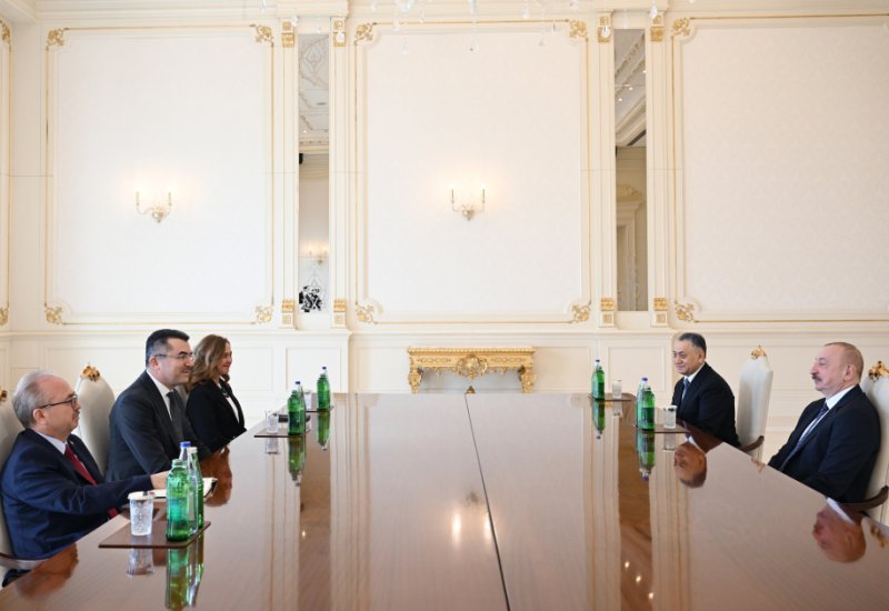 Президент Ильхам Алиев принял генерального секретаря Совета национальной безопасности Турции (ФОТО/ВИДЕО)