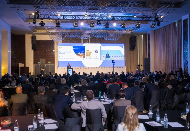 В Баку начал работу Авиационный энергетический форум IATA (ФОТО)
