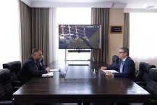 Председатель правления ЗАО “AzerGold” принял победителей 4-го конкурса “Yüksəliş” (ФОТО)