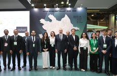 Президент Ильхам Алиев ознакомился с выставками InterFood Azerbaijan и Caspian Agro (ФОТО)