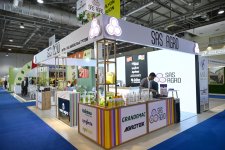 Президент Ильхам Алиев ознакомился с выставками InterFood Azerbaijan и Caspian Agro (ФОТО)