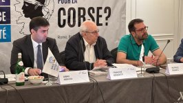В Италии состоялась конфереция на тему "Национальная идентичность, сопротивление и суверенитет: перспективы Корсики" (ФОТО) (Обновлено)