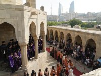 Во Дворце Ширваншахов представлено дефиле, вдохновленное поэзией Низами Гянджеви (ФОТО)