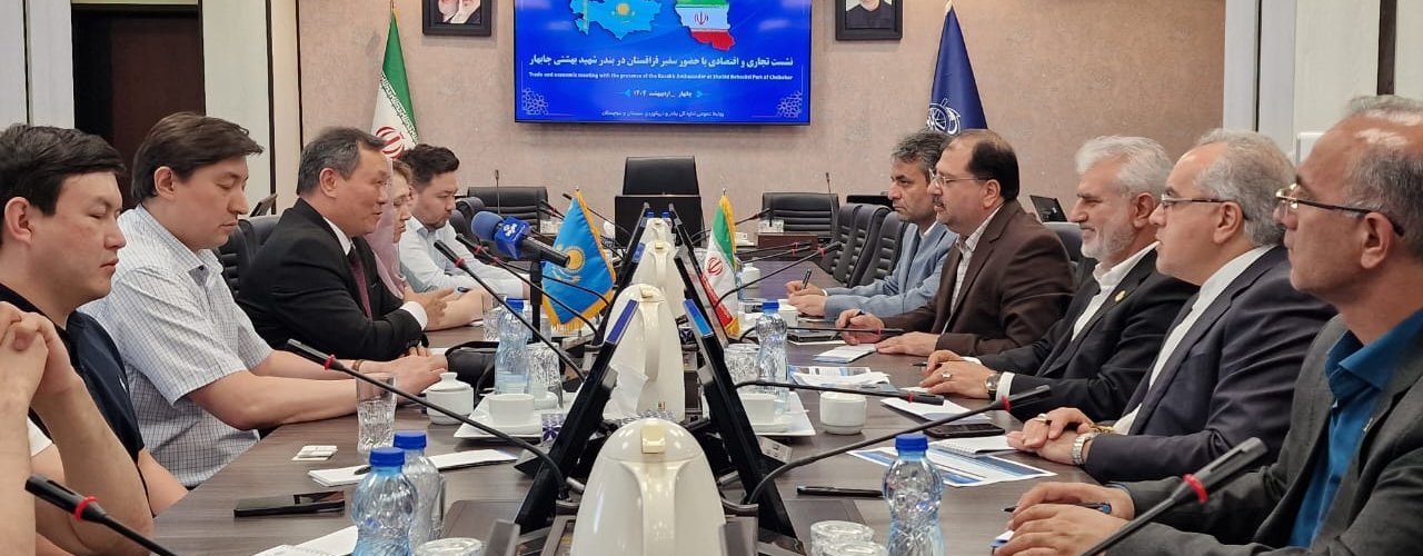 KTZ Express focuses on North-South corridor dev’t with Iran at Chabahar port