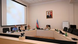 В масштабах армии Азербайджана проводится командно-штабная тренировка (ФОТО)