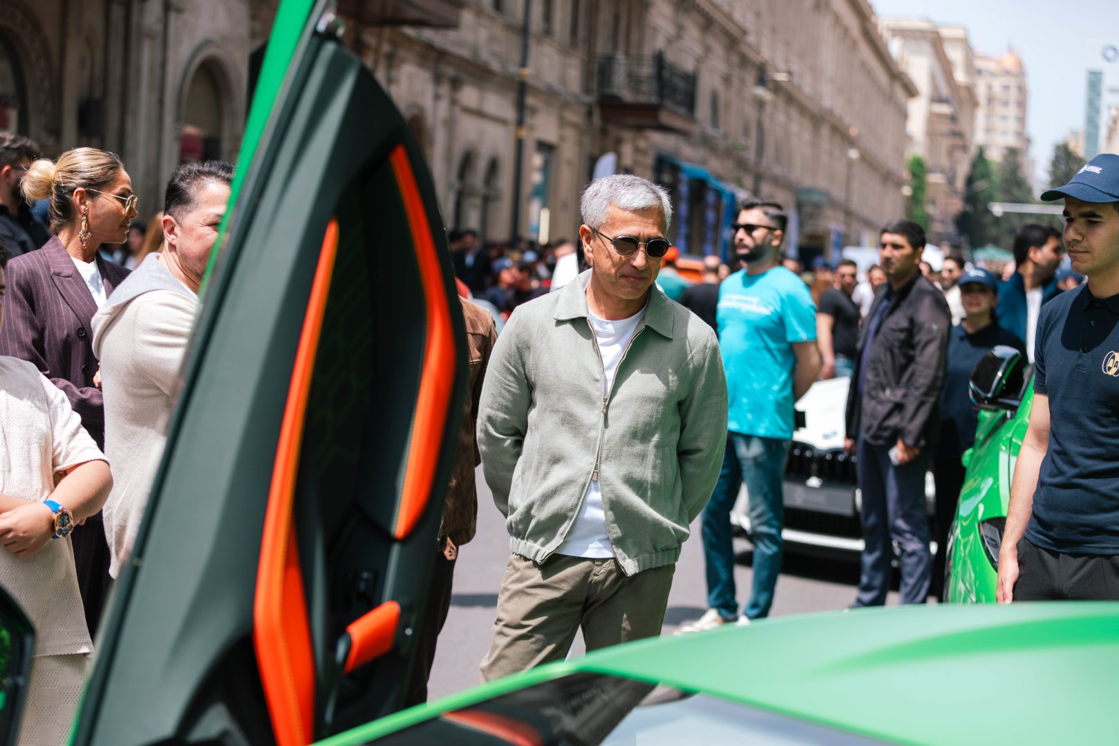 Автомобильная федерация Азербайджана организовала выставку скоростных автомобилей (ФОТО)