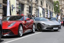 Автомобильная федерация Азербайджана организовала выставку скоростных автомобилей (ФОТО)