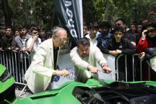 Автомобильная федерация Азербайджана организовала выставку скоростных автомобилей (ФОТО)