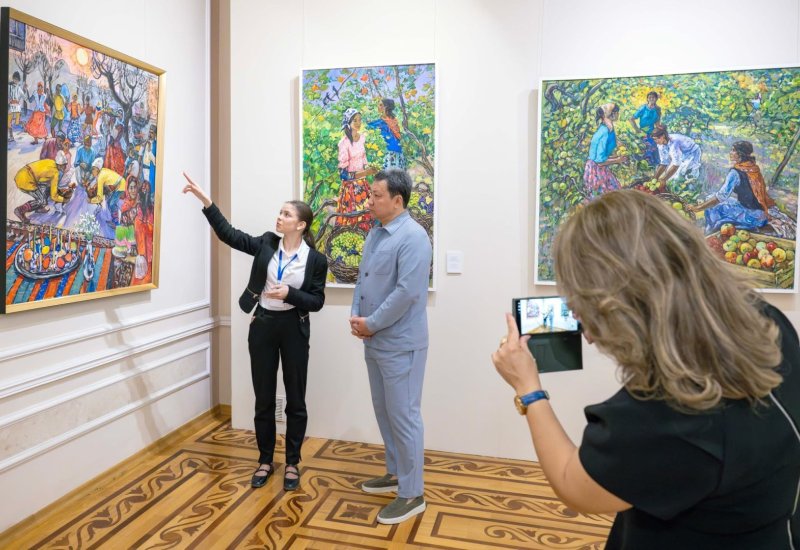 День открытых дней в азербайджанском музее вызвал большой ажиотаж (ФОТО)