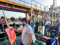 Ни секунды на паузу!  В Баку прошло реалити-арт-шоу на палубе легендарного корабля  (ФОТО)
