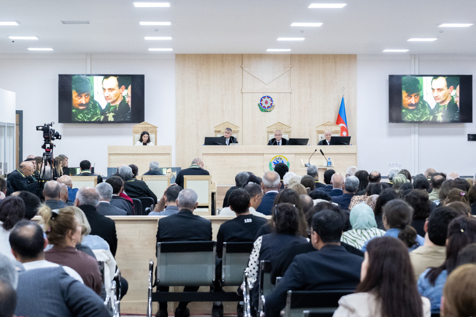 В Баку продолжился суд над лицами, обвиняемыми в совершении многочисленных преступлений против азербайджанского народа (ФОТО)