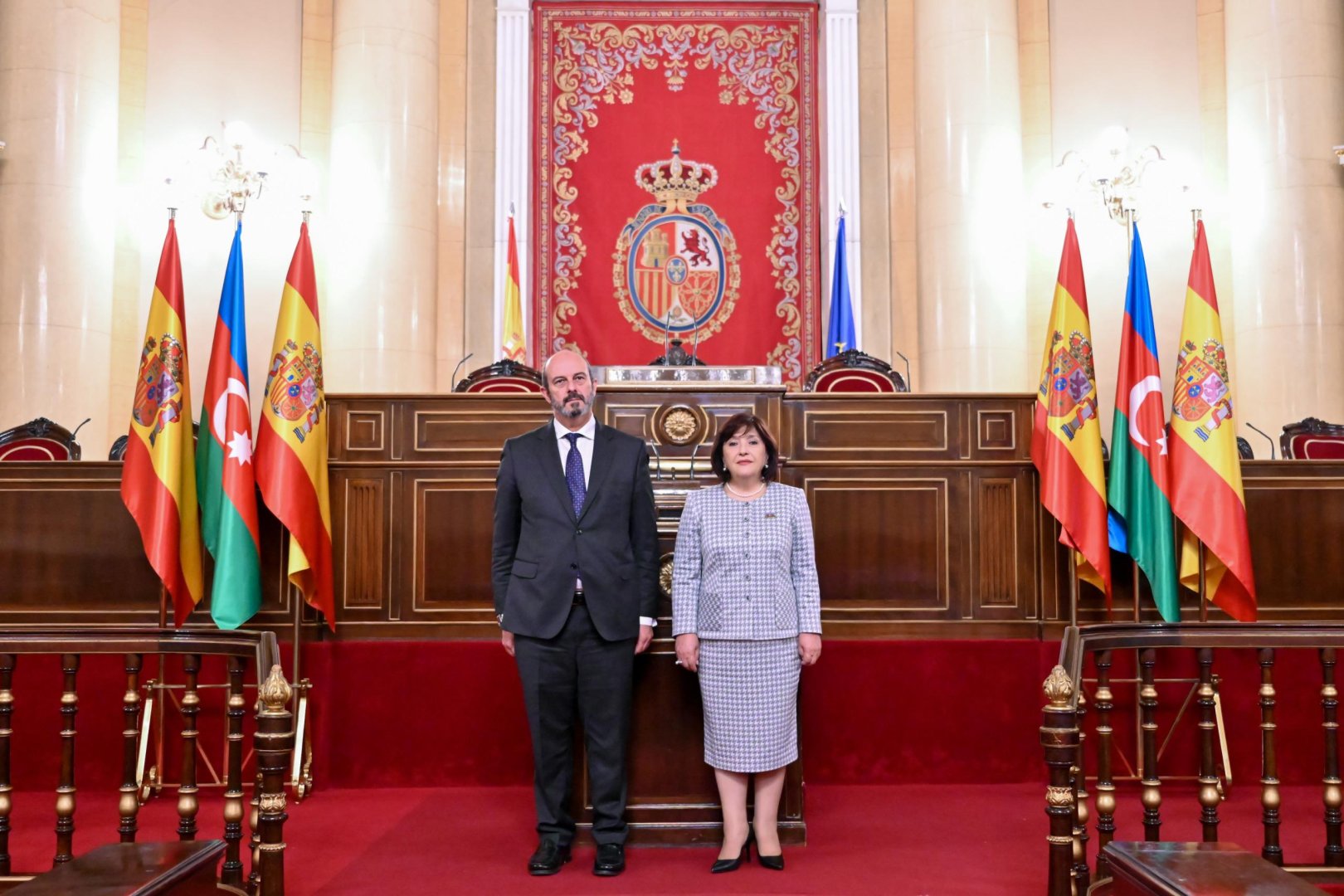 Azerbaijan , Spain discuss inter-parliamentary relations (PHOTO)
