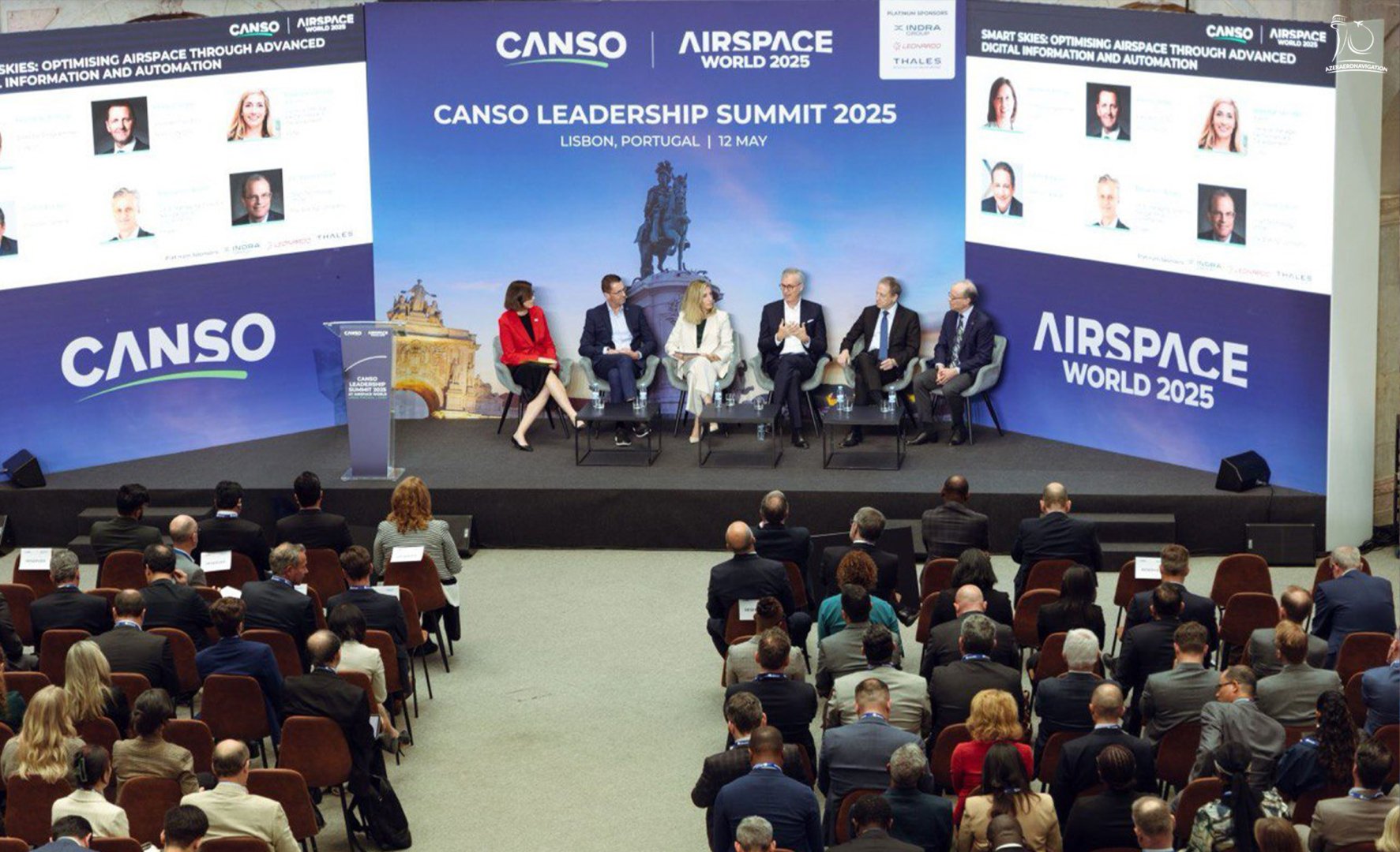 AZANS подвел итоги участия в международной выставке Airspace World 2025 в Лиссабоне