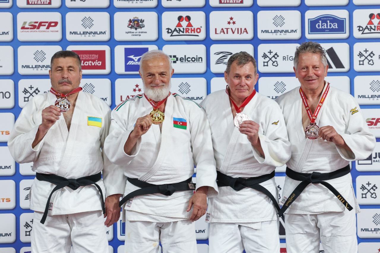 Азербайджанский дзюдоист стал чемпионом Европы среди ветеранов (ФОТО)