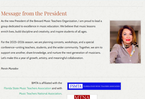 Azerbaijani Diaspora rep grabs top spot at Brevard Music Teachers Association