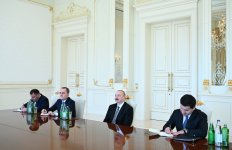 Президент Ильхам Алиев принял министра иностранных дел Украины (ФОТО)