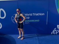 Азербайджанские триатлонисты добились успеха на открытом чемпионате Узбекистана (ФОТО)