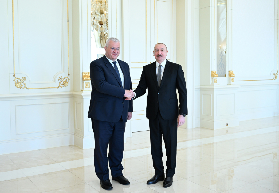 Президент Ильхам Алиев принял министра иностранных дел Украины (ФОТО)
