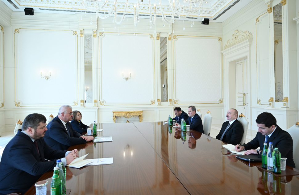 Президент Ильхам Алиев принял министра иностранных дел Украины (ФОТО)