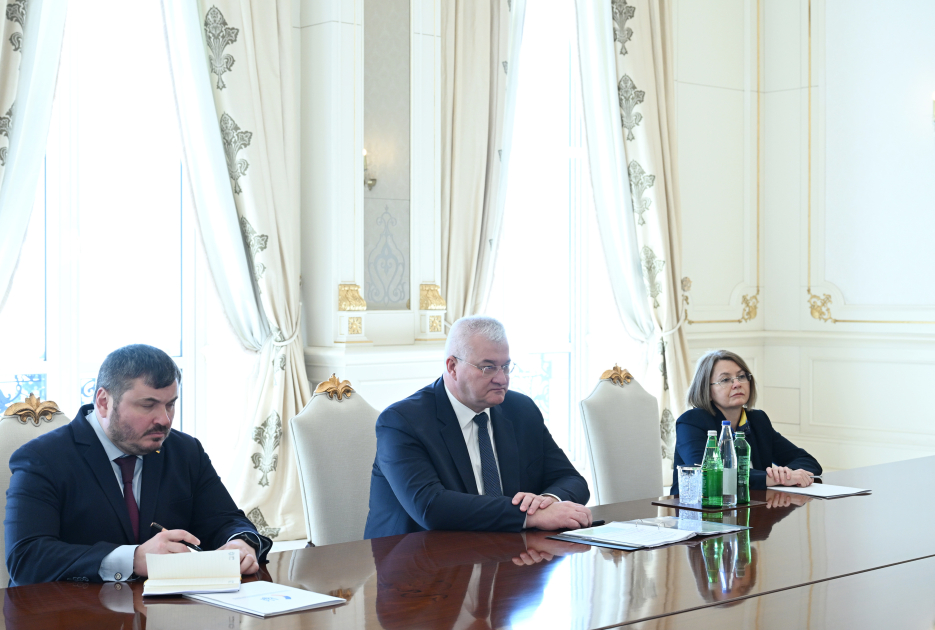 Президент Ильхам Алиев принял министра иностранных дел Украины (ФОТО)