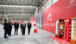 Президент Ильхам Алиев принял участие в открытии нового производственного предприятия ООО Azerbaijan Coca-Cola Bottlers в Исмаиллы (ФОТО/ВИДЕО)