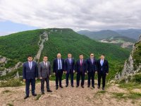 Делегация Узбекистана посетила Карабах (ФОТО)