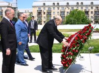 Председатель Сената Египта посетил Парк Победы в Баку (ФОТО)