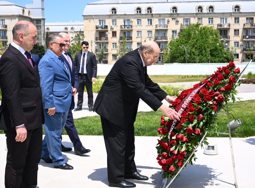 Председатель Сената Египта посетил Парк Победы в Баку (ФОТО)