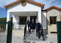 Президент Ильхам Алиев принял участие в открытии села Бейлик Лачинского района (ФОТО/ВИДЕО)