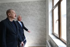Президент Ильхам Алиев принял участие в открытии села Бейлик Лачинского района (ФОТО/ВИДЕО)