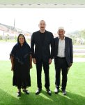 Президент Ильхам Алиев встретился с жителями, переселившимися в село Бейлик Лачинского района, вручил им ключи от домов (ФОТО/ВИДЕО)