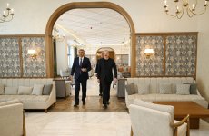 Президент Ильхам Алиев принял участие в открытии комплекса отдыха «Лачин» (ФОТО)