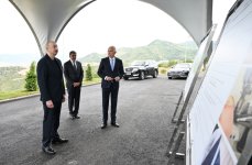 Президент Ильхам Алиев принял участие в открытии Лачинской швейной фабрики LATIFA (ФОТО/ВИДЕО)