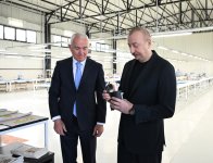Президент Ильхам Алиев принял участие в открытии Лачинской швейной фабрики LATIFA (ФОТО/ВИДЕО)