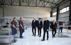 Президент Ильхам Алиев принял участие в открытии Лачинского филиала обувной фабрики PIRSHAGHI (ФОТО/ВИДЕО)