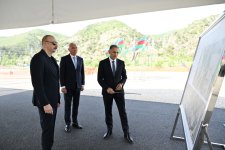 Президент Ильхам Алиев заложил фундамент Лачинской канатной дороги (ФОТО/ВИДЕО)
