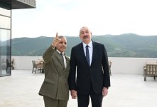 В Лачине в ходе обеда состоялась встреча Президента  Ильхама Алиева с премьер-министром Пакистана в расширенном составе (ФОТО/ВИДЕО)