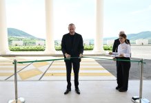 Президент Ильхам Алиев принял участие в открытии комплекса отдыха «Лачин» (ФОТО)