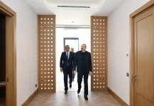 Президент Ильхам Алиев принял участие в открытии комплекса отдыха «Лачин» (ФОТО)