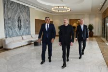 Президент Ильхам Алиев принял участие в открытии комплекса отдыха «Лачин» (ФОТО)