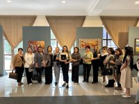 Объединяя юмор и остроту мысли - в Гяндже открылась выставка, посвященная Азиму Азимзаде (ФОТО)