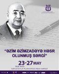 Объединяя юмор и остроту мысли - в Гяндже открылась выставка, посвященная Азиму Азимзаде (ФОТО)