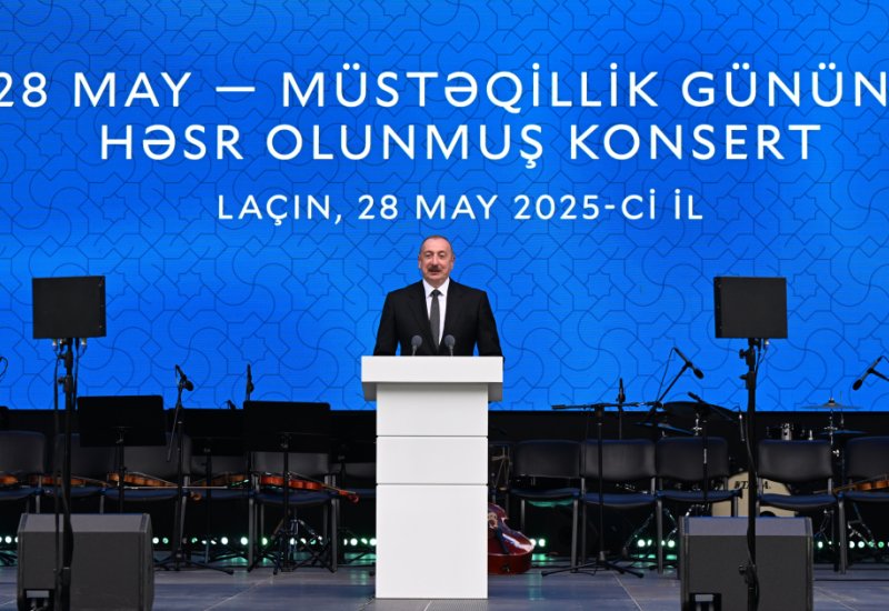 Президенты Азербайджана и Турции, премьер-министр Пакистана присутствовали на концерте, посвященном Дню независимости, в Лачине (ФОТО/ВИДЕО)