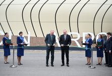 Президент Ильхам Алиев и Реджеп Тайип Эрдоган приняли участие в церемонии открытия Лачинского международного аэропорта (ФОТО/ВИДЕО)