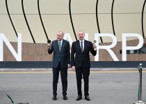 Президент Ильхам Алиев и Реджеп Тайип Эрдоган приняли участие в церемонии открытия Лачинского международного аэропорта (ФОТО/ВИДЕО)