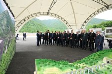 Президент Ильхам Алиев и Президент Реджеп Тайип Эрдоган ознакомились со строительными работами на автомобильной дороге Кяльбаджар-Лачин (ФОТО/ВИДЕО)