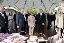 Президент Ильхам Алиев, Президент Реджеп Тайип Эрдоган и премьер-министр Мухаммад Шахбаз Шариф побывали в прогулочной зоне в городе Лачин (ФОТО/ВИДЕО)
